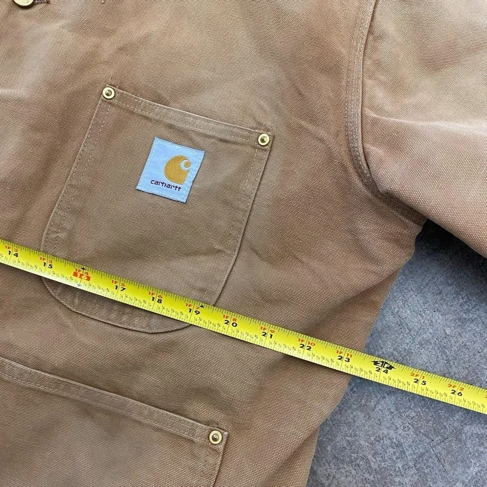Vintage Carhartt Jacket 6BLC Men's Blanket Lined Chore Coat Made in USA Size L